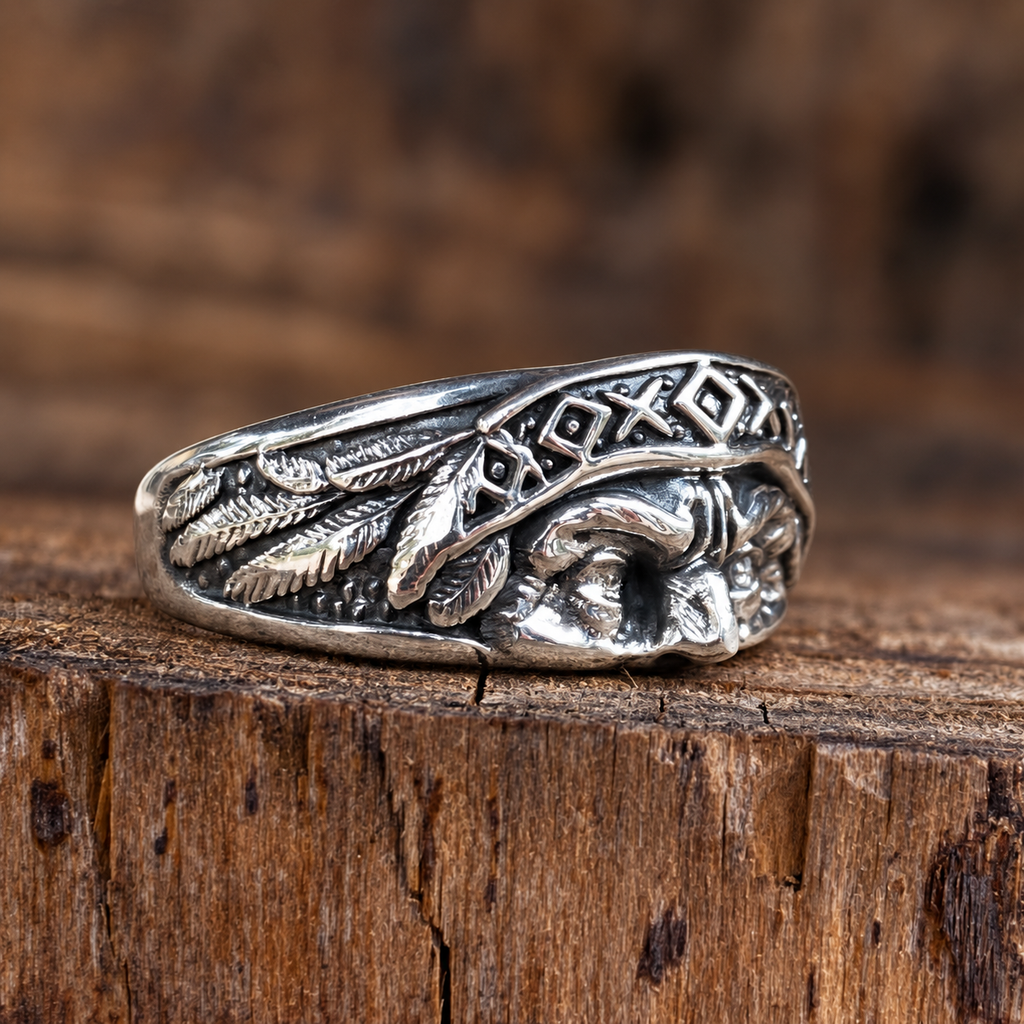 Anillo colo-colo | Plata Nacional Ley 950
