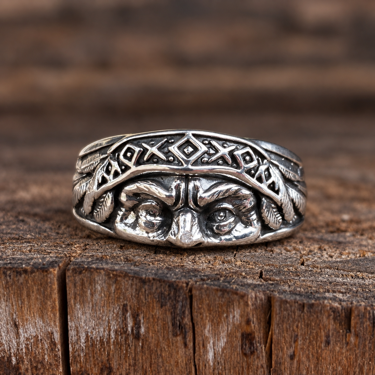 Anillo colo-colo | Plata Nacional Ley 950