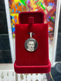 Fotograbado Personalizado Plata Ley 980 – Placa Redonda 2.5cm